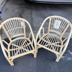 2 New Wicker Chairs