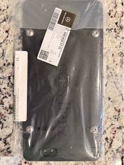 Mercedes Benz genuine rear license plate holder
