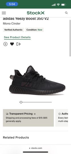 adidas Yeezy Boost 350 V2 Mono Cinder