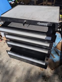 Husky Tool Cab, 27" 5-Drawer with wheels