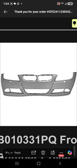 BMW 328 E90 Front and rear Bumpers CAPA Certified