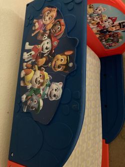 Toddler bed with mattress
