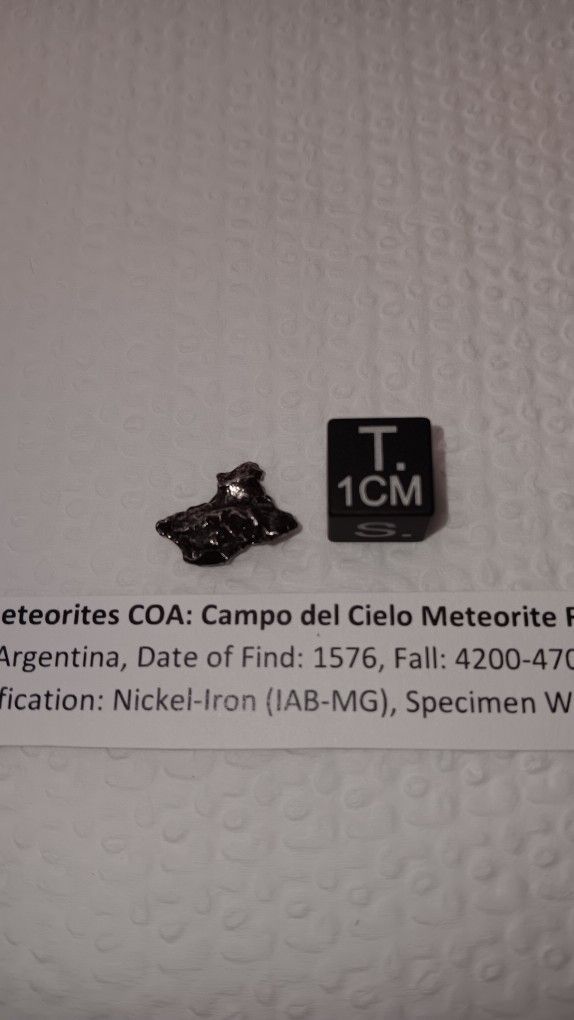 Campo del Cielo (Field of Heaven) Meteorite 1.5 grams