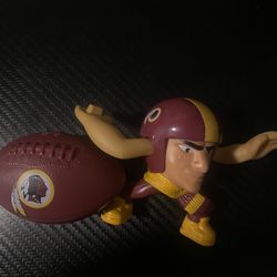 NFL RUSH ZONE Washington Redskins Figure with Ball