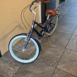 Blue Cruiser Bike