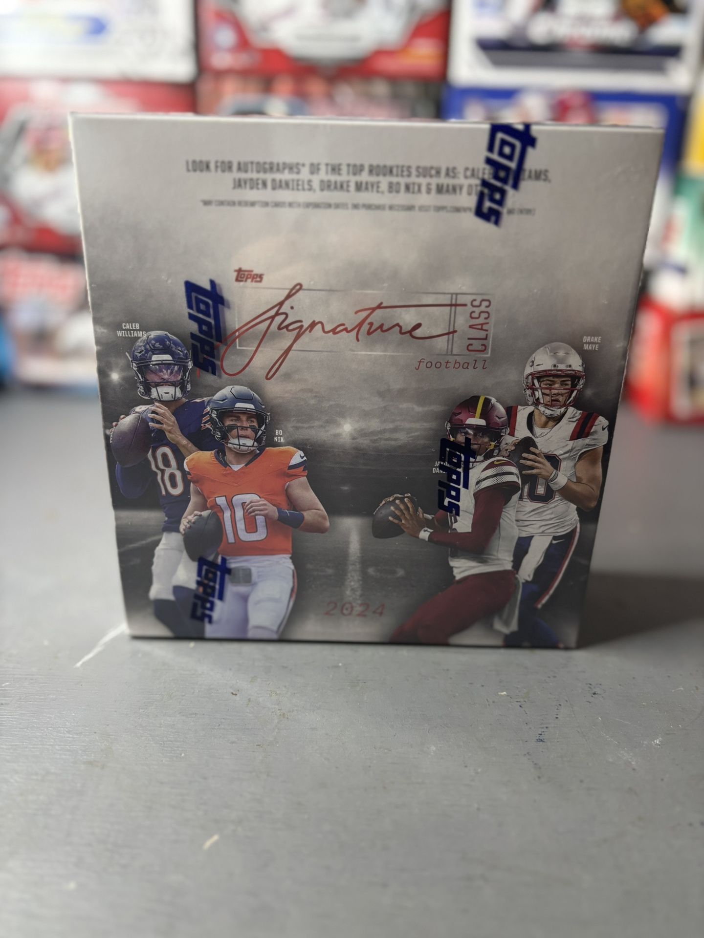2024 Topps Signature Class Football Mega Box - NEGOTIABLE