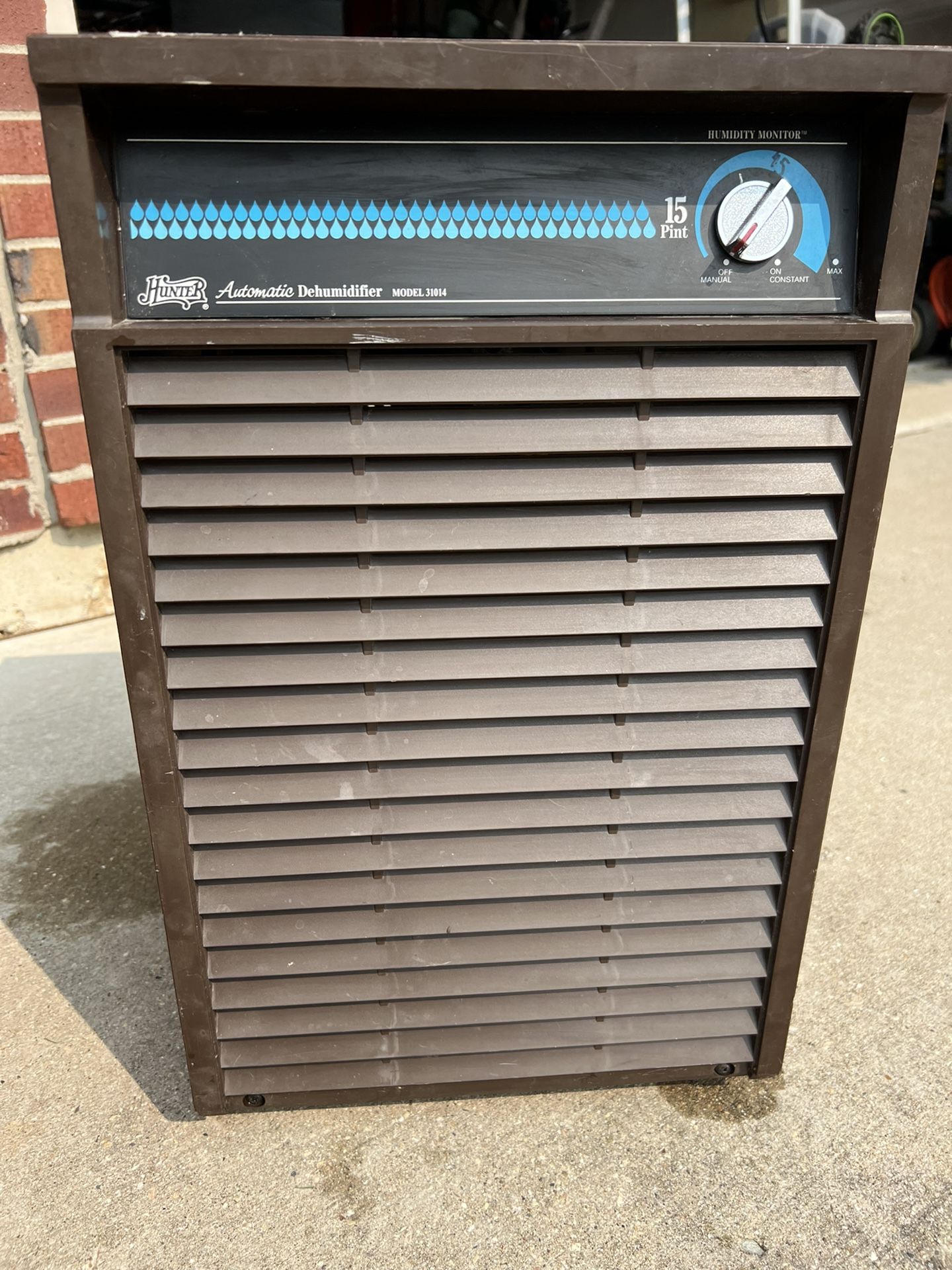 Hunter Dehumidifier