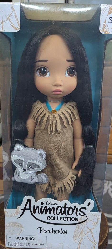 Pocahontas Animators Doll