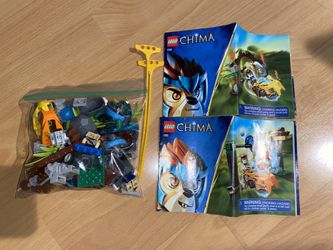 Lego Legends Of Chima Jungle Gate and Chi Waterfall