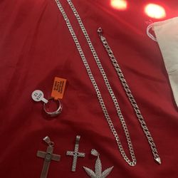 Men Sterling 925 Silver Jewelery 