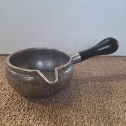 VINTAGE PEWTER GRAVY/SAUCE PAN