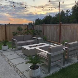 Patio Furniture And Firepit