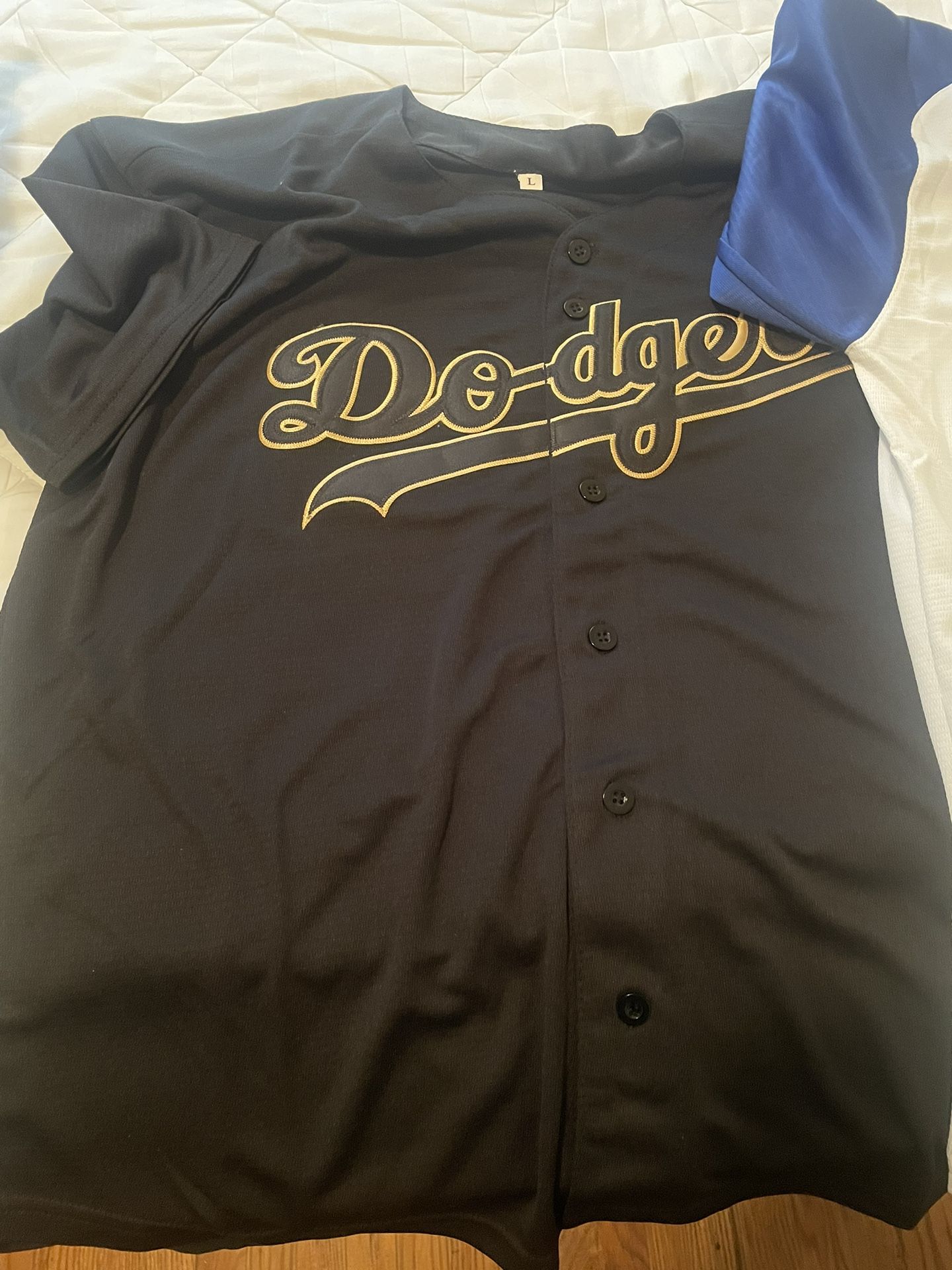 Dodger Jersey Large Baseball 