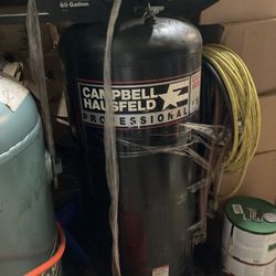 Campbell Hausfeld professional air compressor 6 hp 60 gallon excellent condition