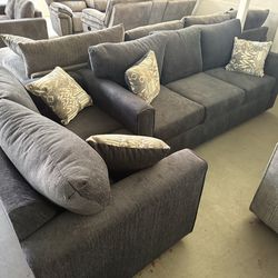 New sofa and loveseat