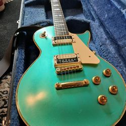 Greco Les Paul Custom Green Metal Flake 