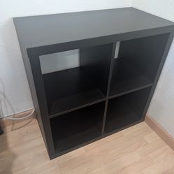 Ikea kallax 2x2 black