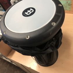 Tarbuka, Musical Instruments MEINL W/Case 10” Black