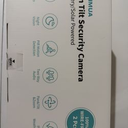 Pan Tilt Security Camera  Battery/Solar Camera 