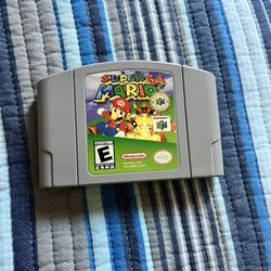 Super Mario 64 Nintendo 64 N64 Original Authentic Genuine Retro Classic Game!