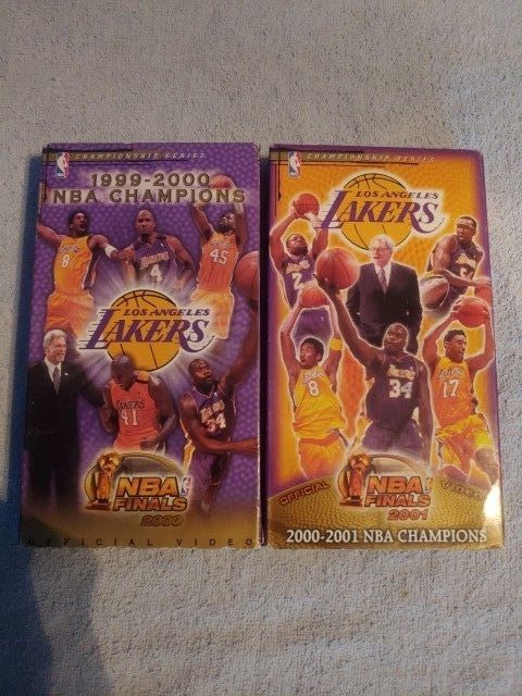 Los Angeles Lakers: 1999-2000/2000-2001 NBA Champions (VHS, 2000,2001)