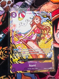 One Piece Nami PRB02-012 Welcome Pack