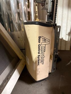 Allister Door Control Systems Type IIA garage door operator.