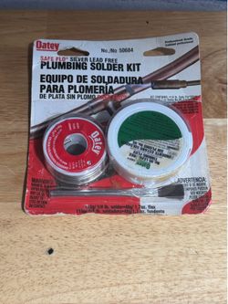 Oatey plumbing solder kit
