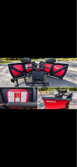The Boss V-Plow Snow Plow