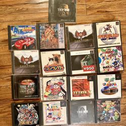 Japanese PS1 Games, NTSC-J Region Playstation Lot of 17 Games MANY CIB Untested