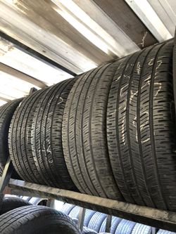 215-55-18 used tires 215/55/18 llantas usadas
