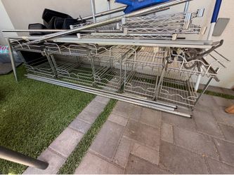 Ultimate Storage Bundle: Kitchen Pull-Outs, Closet Wardrobe & Garage System Lot