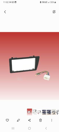 2001-2005 double din stereo kit and harness