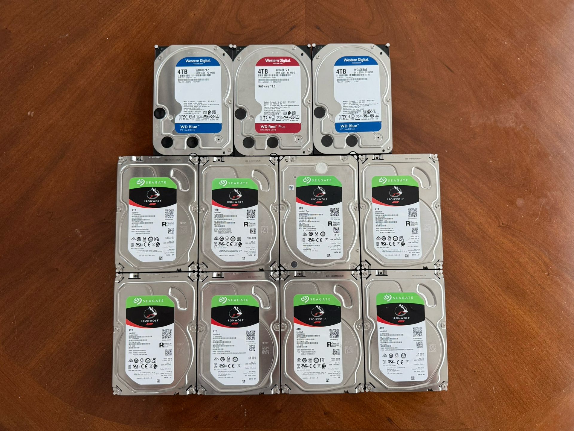 4 TB Hard Drives