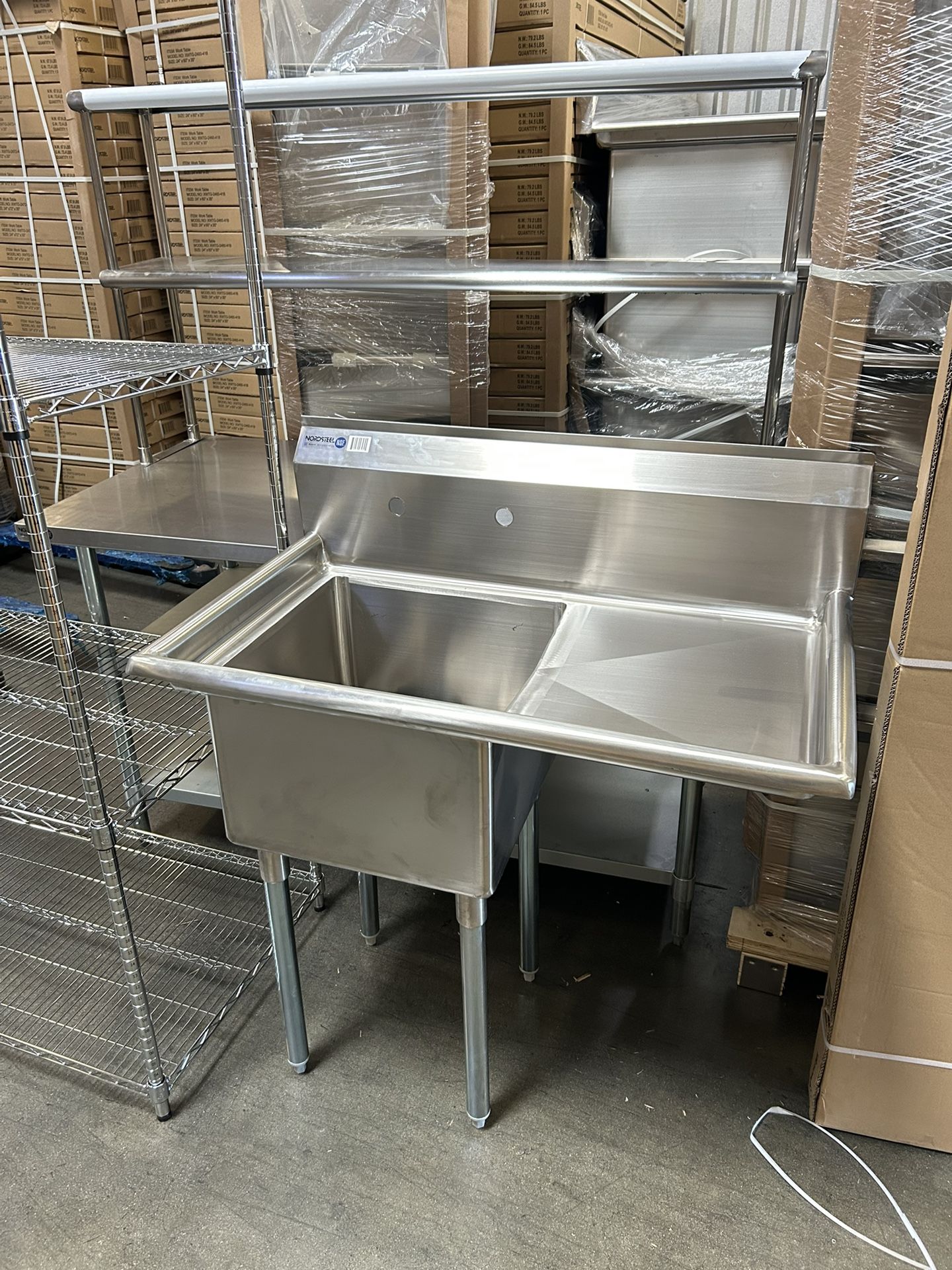 Prep Sink Brand New NSF stainless Steel Restaurant Sink