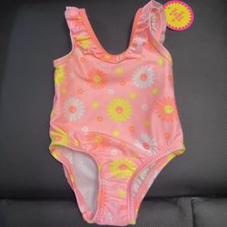 Baby Girl Floral Swimsuit
