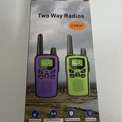 Rechargeable Walkie Talkies Long Range for Adults