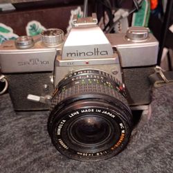Vintage Minolta 35 Mm Camera Untested $30 Or Best Offer Very Retro Very Vintage