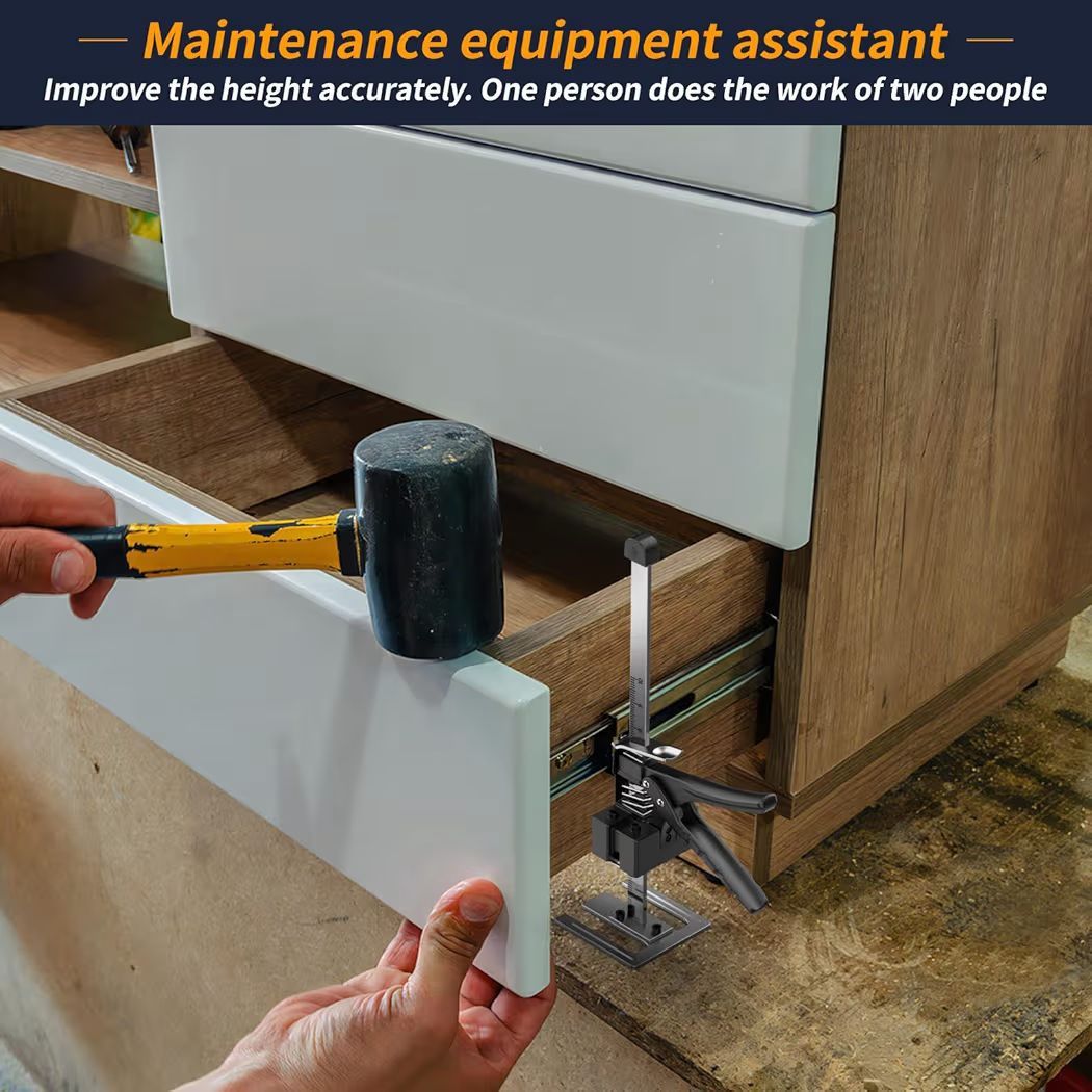 Labor-Saving Arm Jack Two-Piece Set for Wall Tile Positioning, Doors, Windows, Cabinets, Installation, Furniture Lift, Drywall Lift, Lift Tools