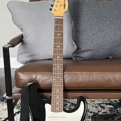 Electric Guitar With Amp