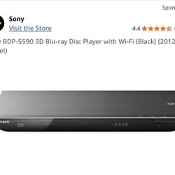 Sony Blu-Ray DVD player