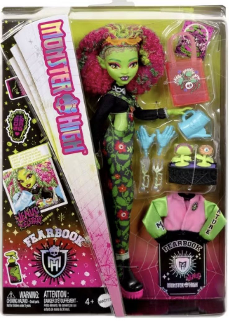 Monster High Fearbook Venus McFlytrap Doll NEW!