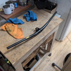 Carbon Fiber Riser Handlebar and Stem