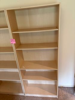 Versatile Light Wood Adjustable Bookshelf Unit