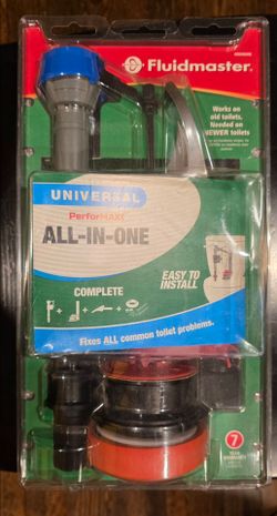 Fill Valve and Flush Valve - Toilet Repair Kit