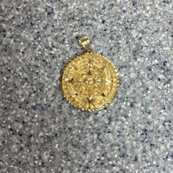 14KT COIN PENDANT 