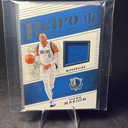 Shawn Marion Game-worn Used Material 34/99