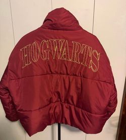 Harry Potter Hogwarts, puffer jacket size medium