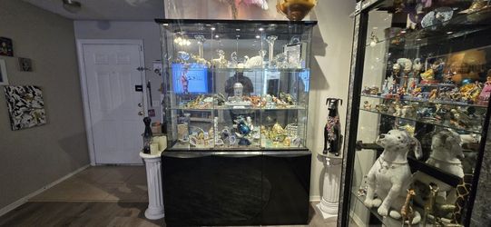 Italian Glass Display Cabinet