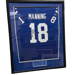 Peyton Manning #18 Indianapolis Colts Signed Jersey  celebrity sports COA